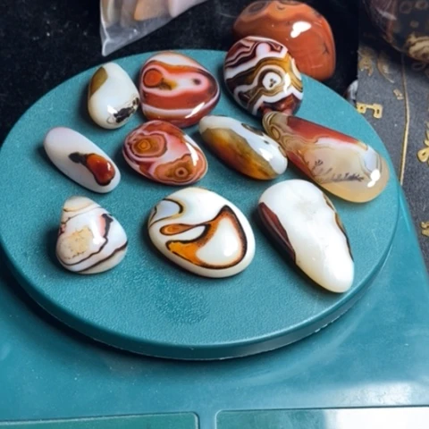 未镶嵌玛瑙/玉髓珠宝奇石用****7