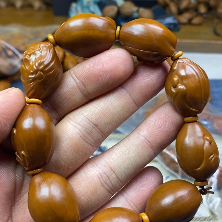 橄榄核手串/手链橄榄核雕工艺手串