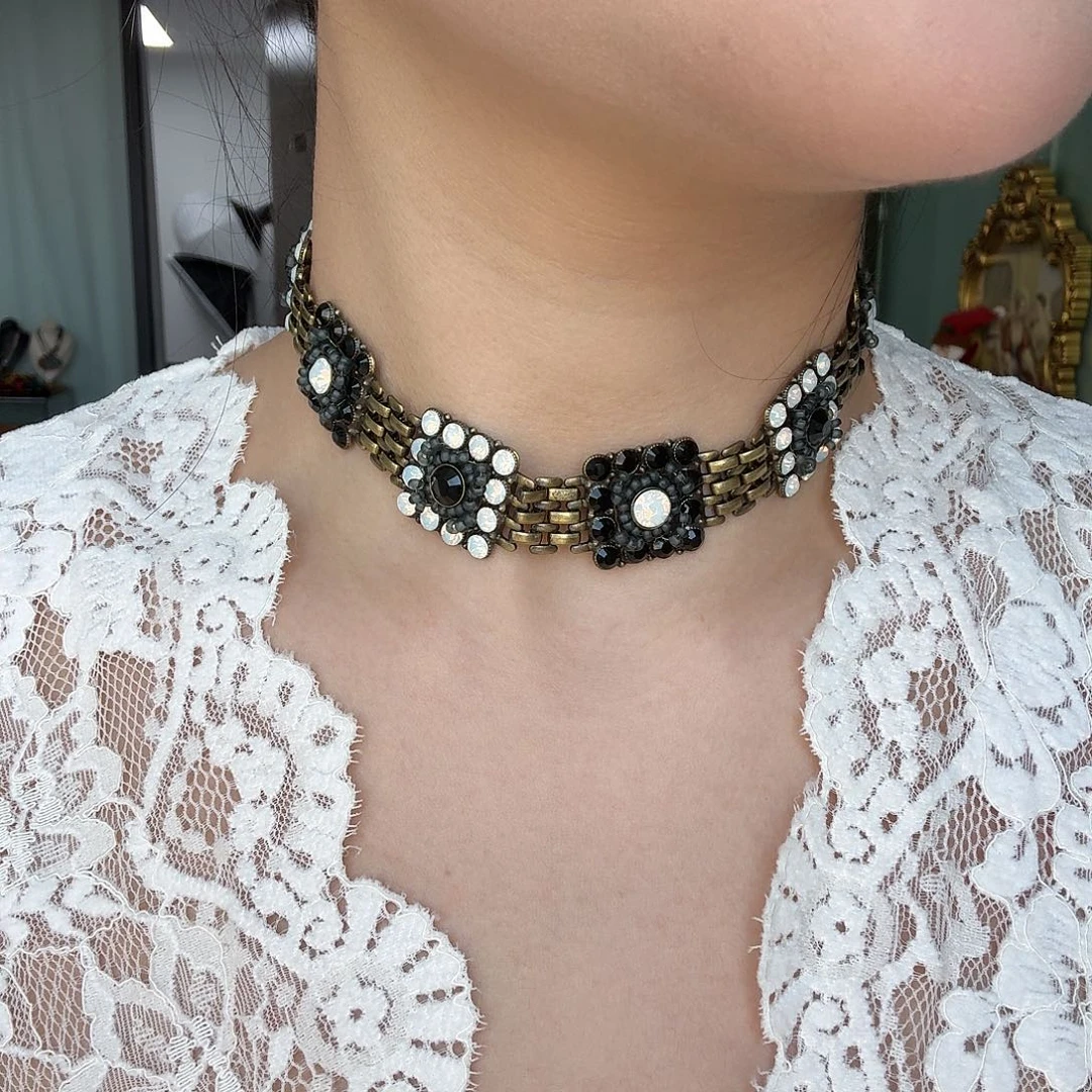 若***~琉璃合金玻璃合金科普洛特 项链 不退换