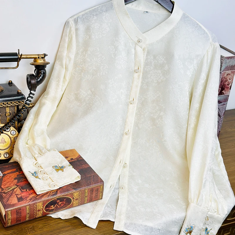 春日游 玲珑娇高端国风新中式套装复古绣花春秋新款两件套休闲