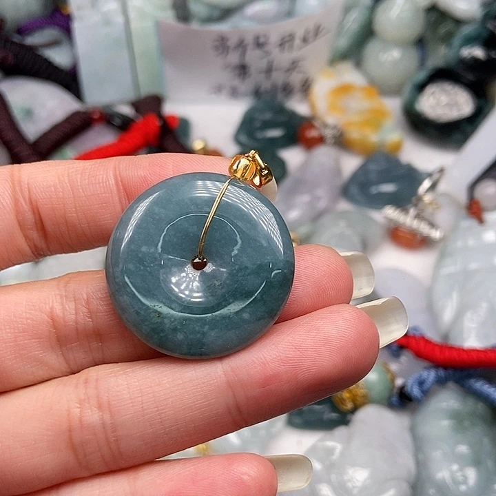 未镶嵌挂件翡翠翡翠
