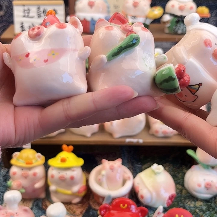 星***️手工艺品琉璃手工陶瓷有大瑕疵！341