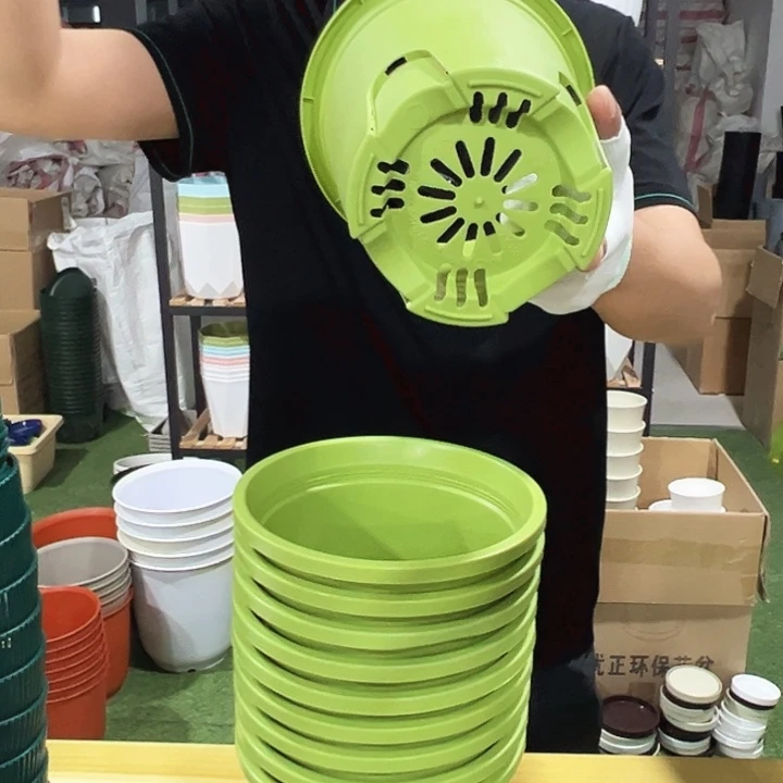 翻边150口15高15绿色无托10只