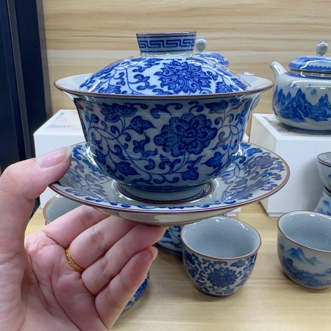 缠枝莲景德镇福利福利