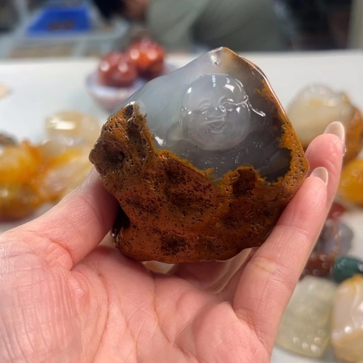 玛瑙/玉髓吊坠(不含链)未镶嵌
