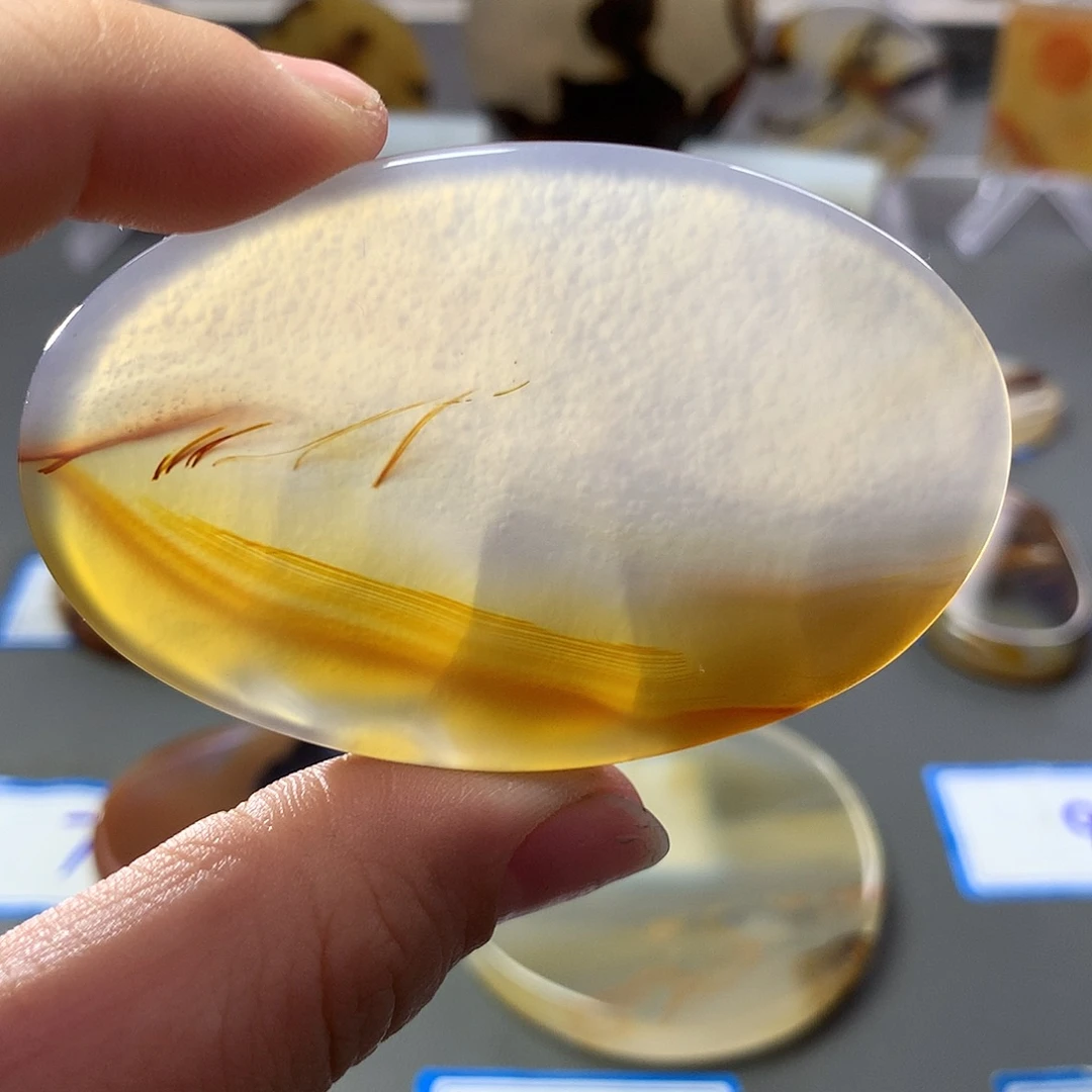 玛瑙/玉髓未镶嵌颈饰