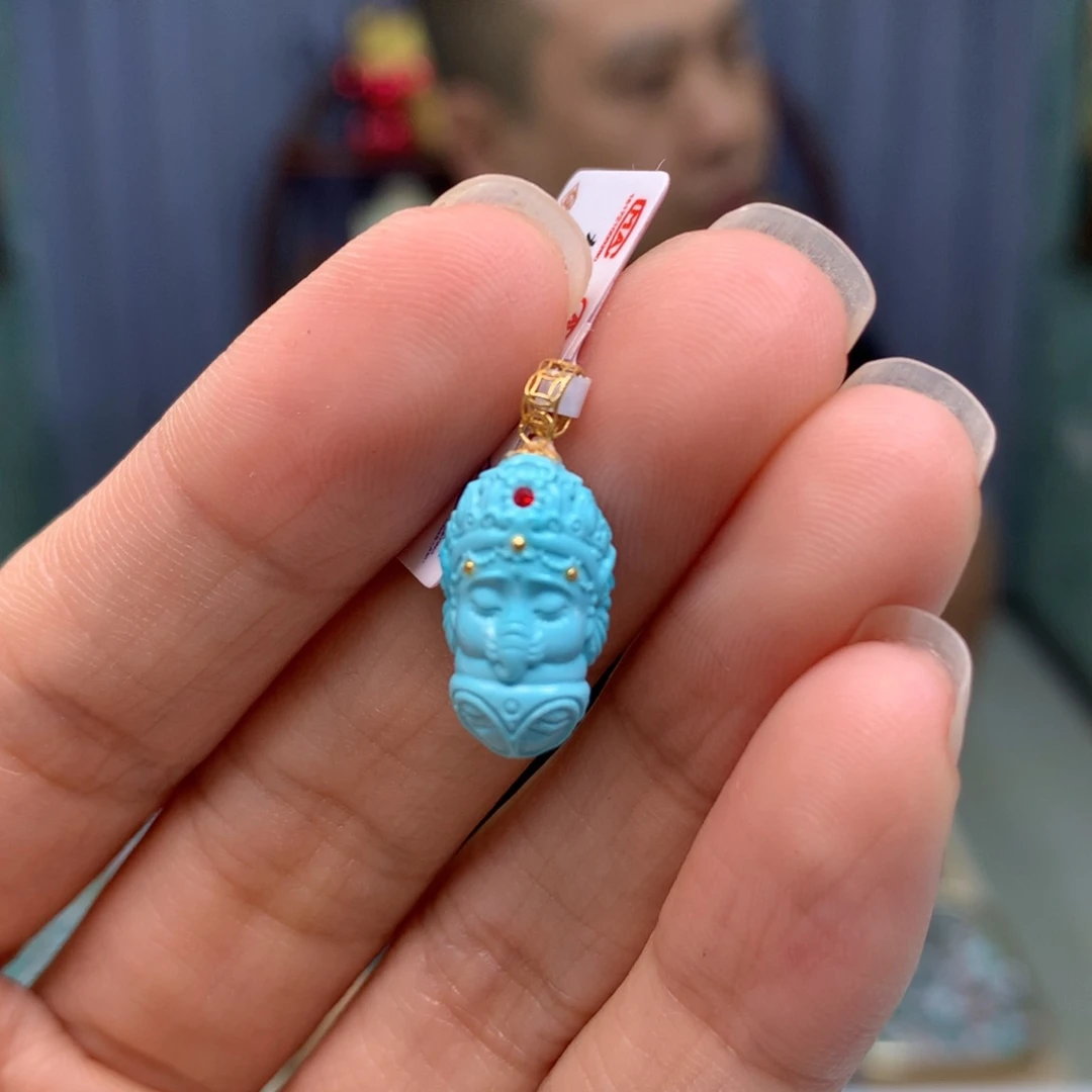绿松石未镶嵌配饰