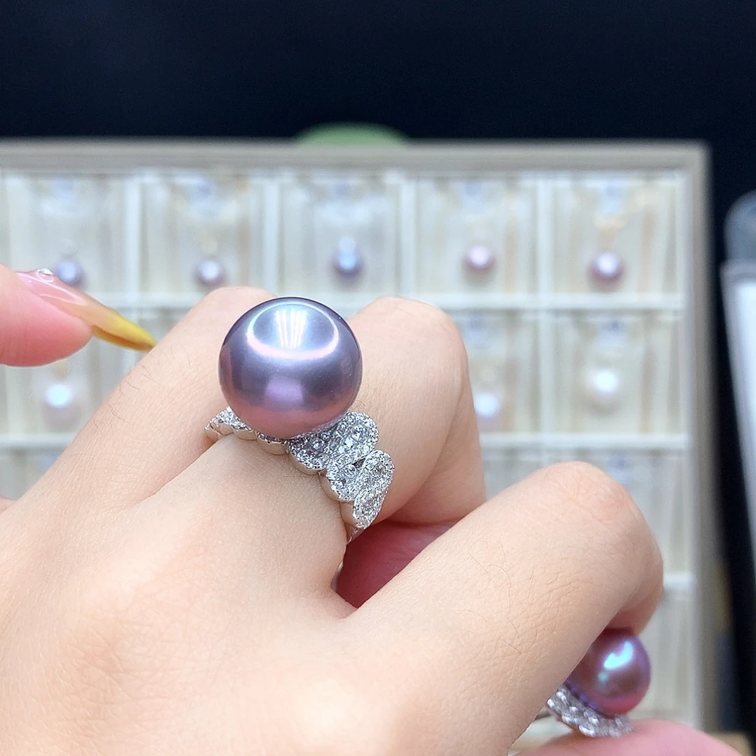 颜***歌淡水珍珠未镶嵌吊坠(赠链)