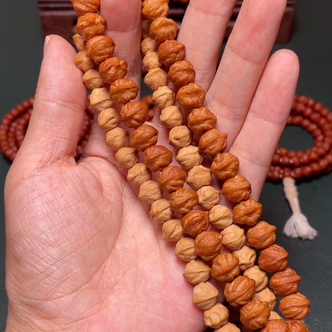 柏香籽/百香籽吊坠白芽横打手持