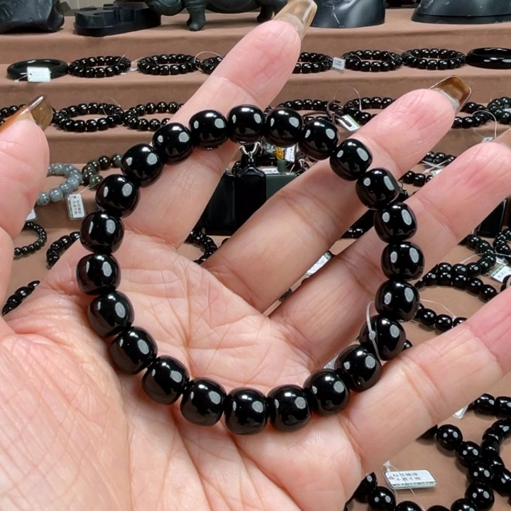 和田玉未镶嵌手链9