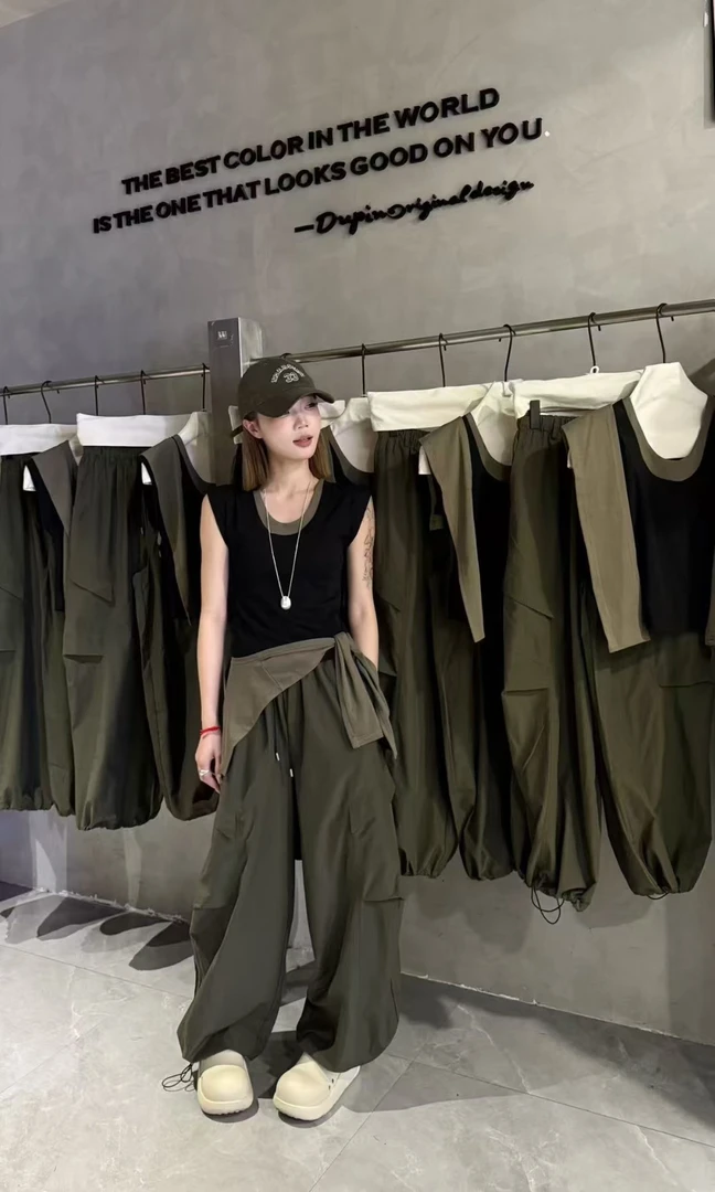 小众风格阔腿裤集合舒适百搭休闲套装