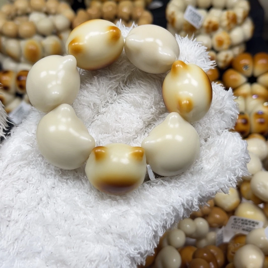 菩提根/象牙果吊坠5.13.6猫头手捻