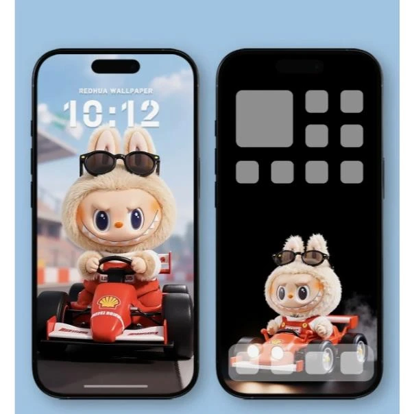 F1赛车手Labubu共7张 | 动图苹果安卓朋友圈3张 静态壁纸4张