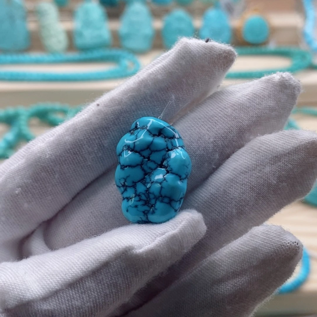 绿松石珠宝奇石未镶嵌