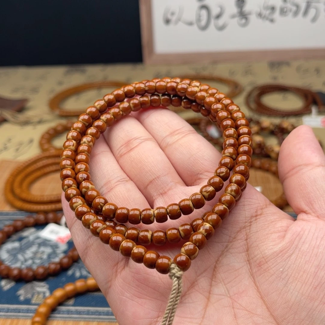 紫金鼠吊坠65花皮纯肉狐切老型脖挂
