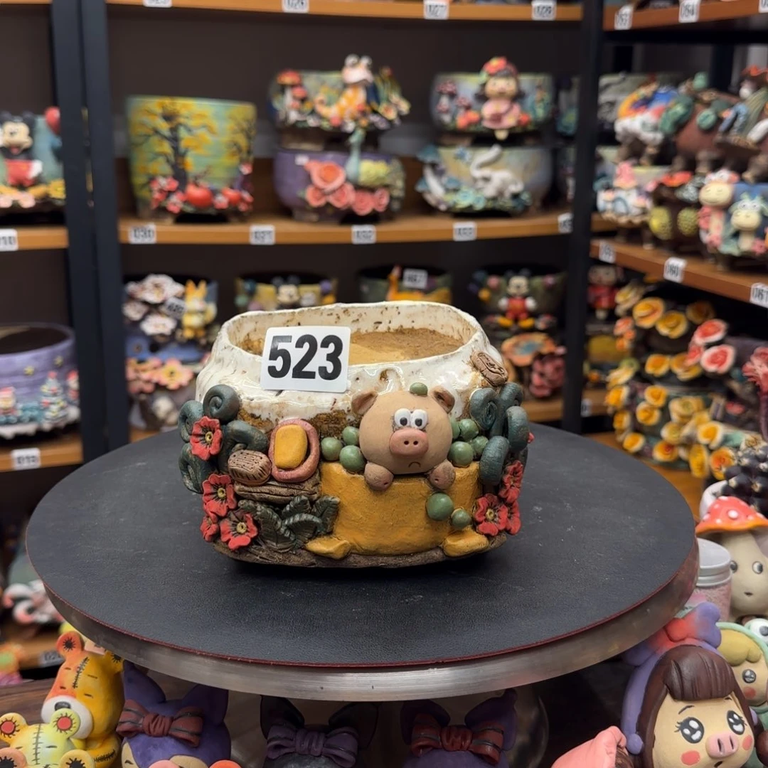 【闪购商品】粗陶手捏