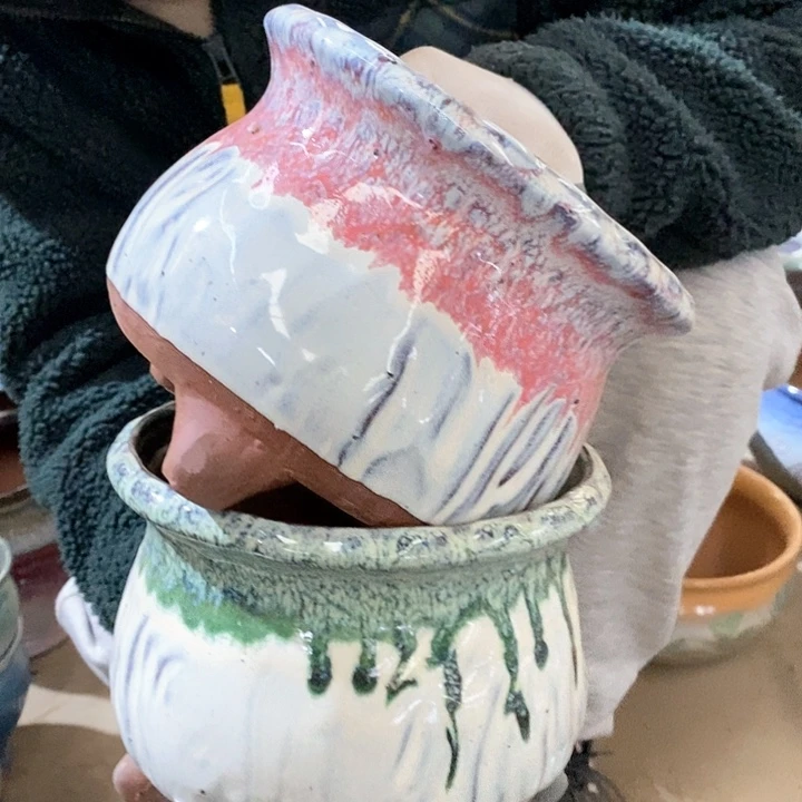 红陶红陶正品高13口17