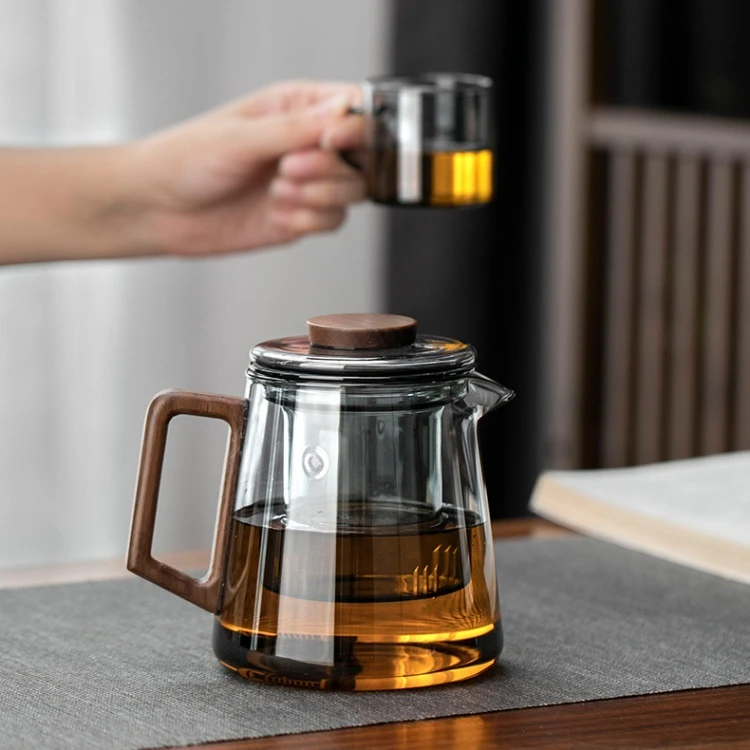 家用茶壶高硼硅茶具泡茶壶壶大容量过滤茶壶茶具烧水泡茶煮茶壶
