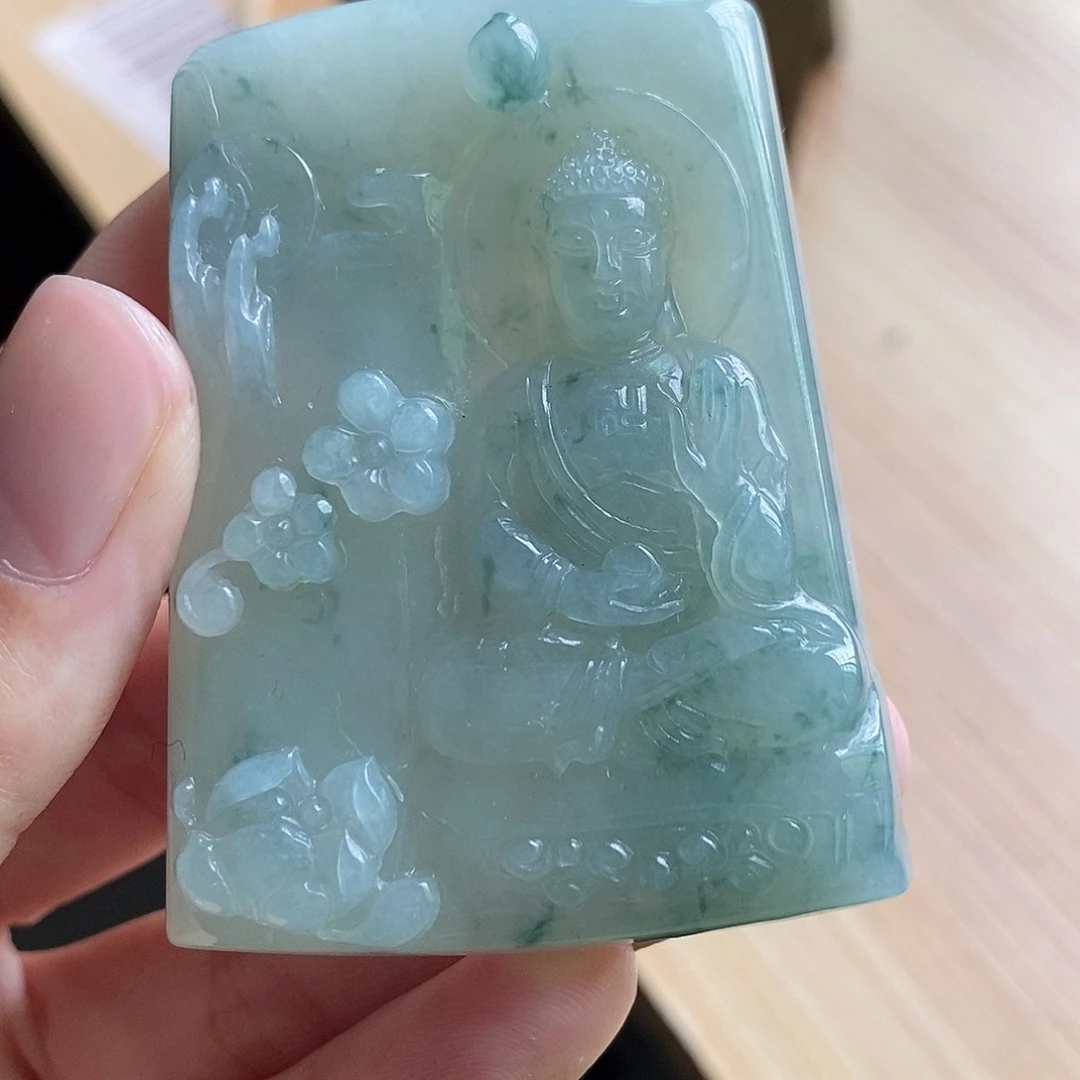 【闪购商品】颈饰未镶嵌翡翠天然缅甸A货翡翠