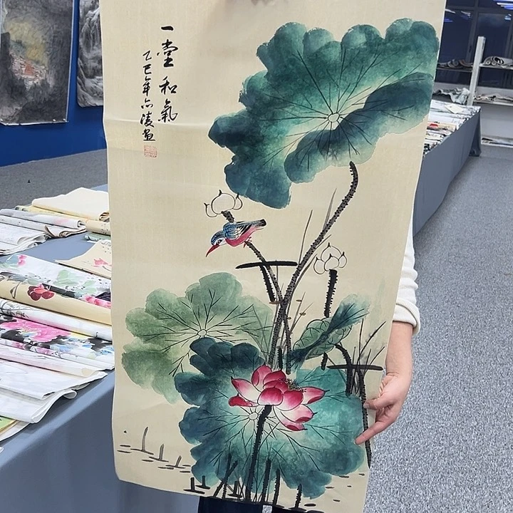 国画纯美纯手绘图