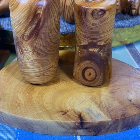 柏木（崖柏）任****风随行摆件手把件