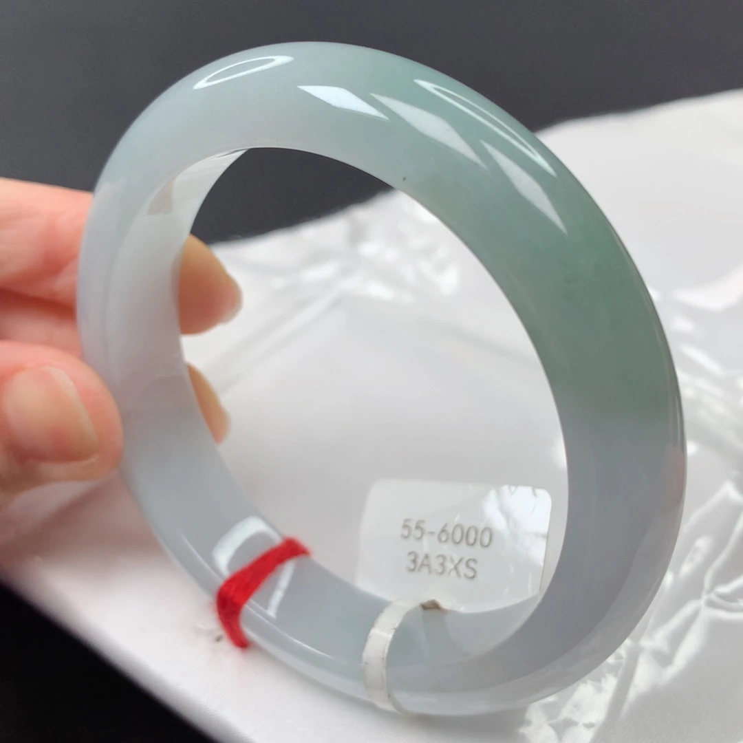 【闪购商品】翡翠手镯未镶嵌67号正圈xs55