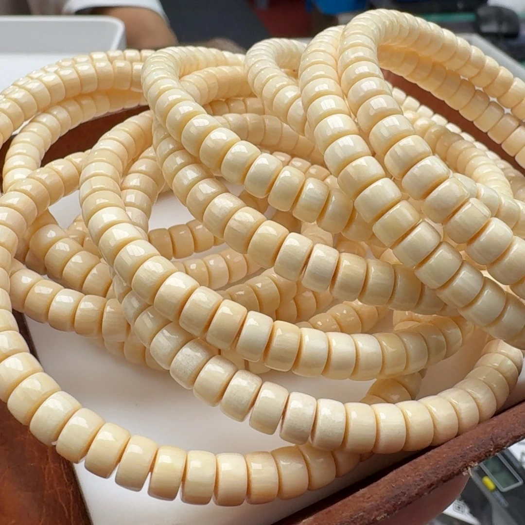 猛犸象牙手串/手链/手镯015 6×3mm