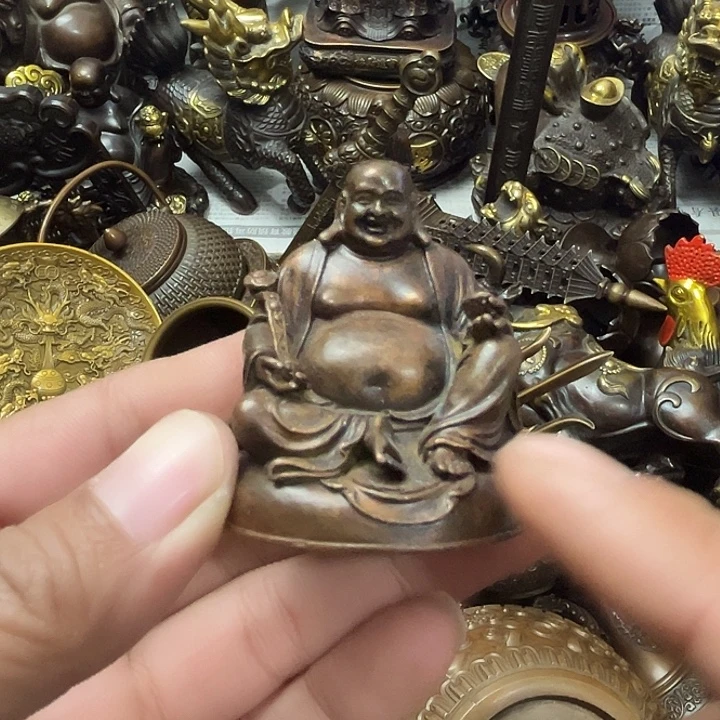 顺顺利利，铜器摆件