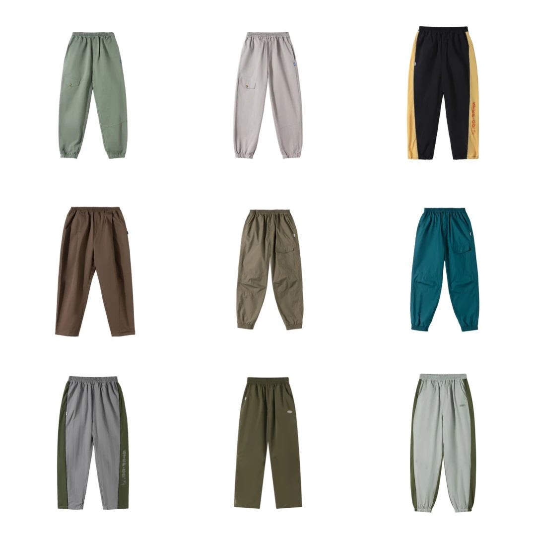 【季末清清长裤合集】mipo儿童鸟眼布薄款潮流中童休闲裤