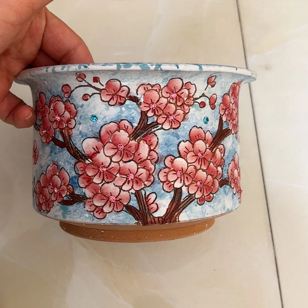 景德镇陶瓷花盆景德镇陶瓷花盆