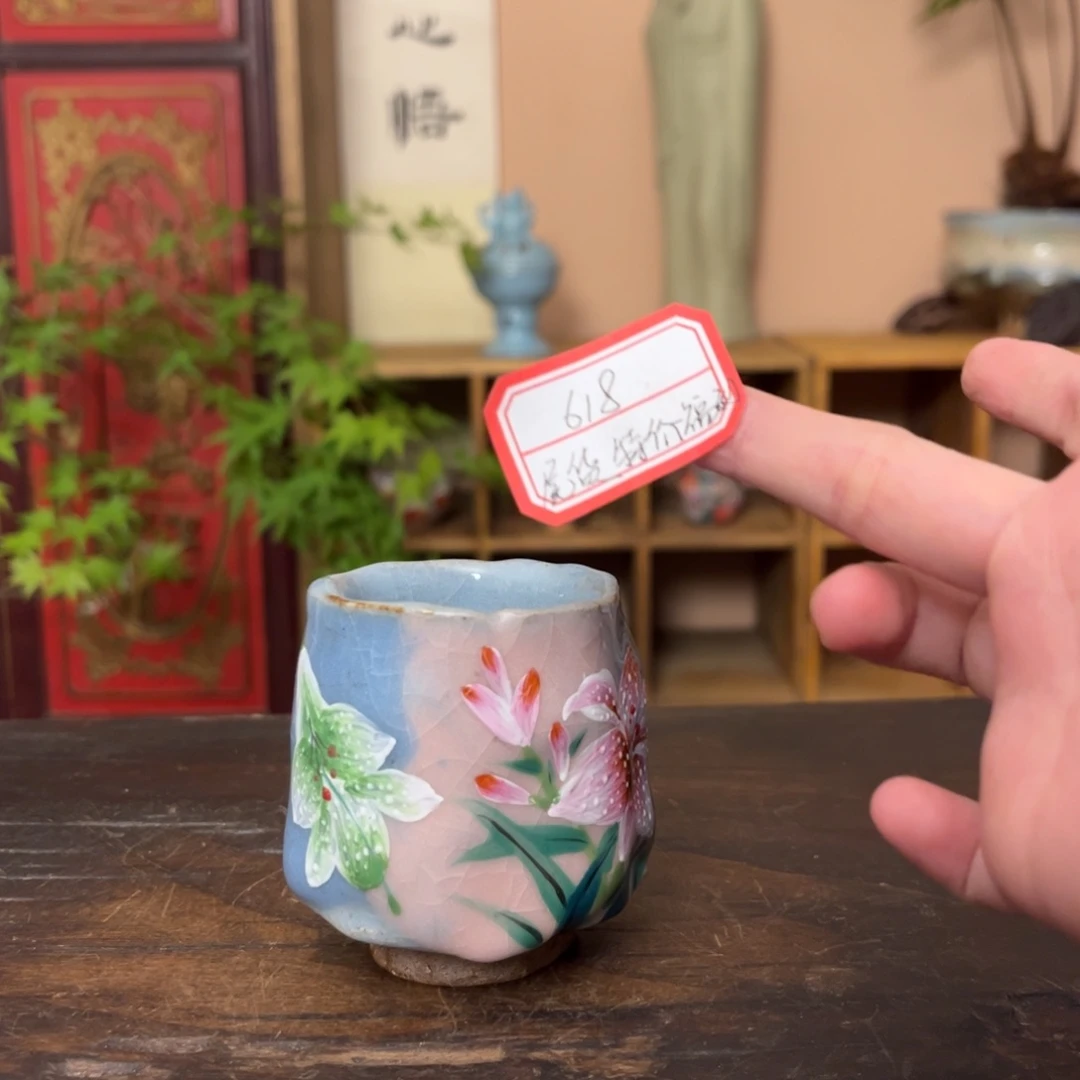 杯柴烧手绘工艺制作