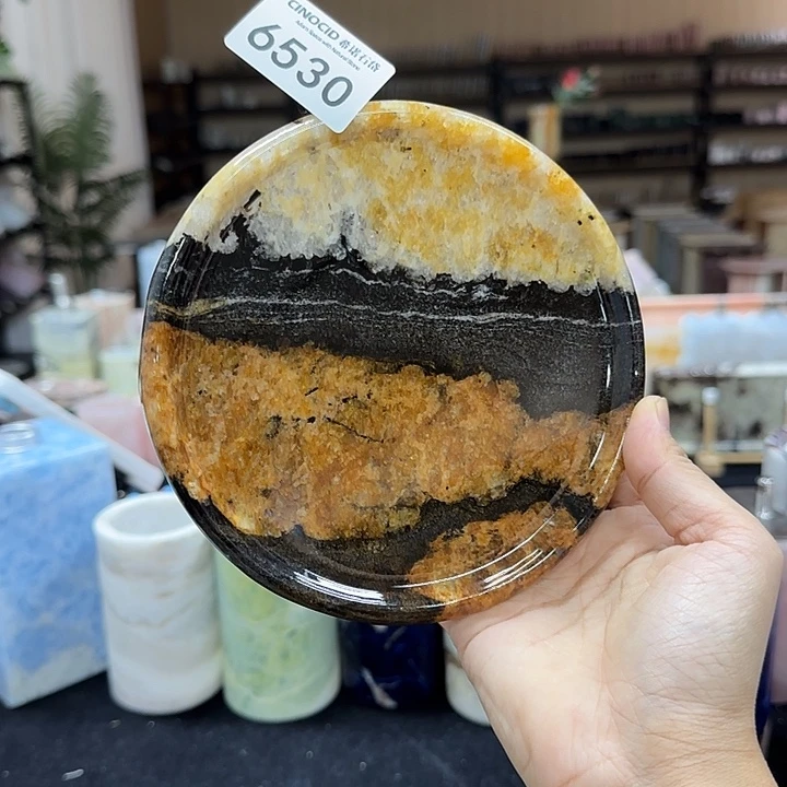 6530黄金丝绸15cm圆