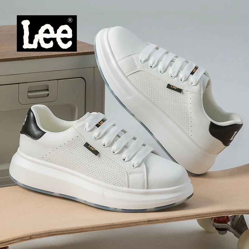 Lee开车男鞋爆款2025新款鞋子男款板鞋潮夏季透气百搭旅游运动鞋