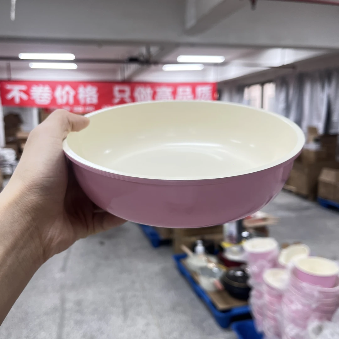 20cm煎锅炒锅无手柄   【锅口锅身微瑕 建议勿拍】