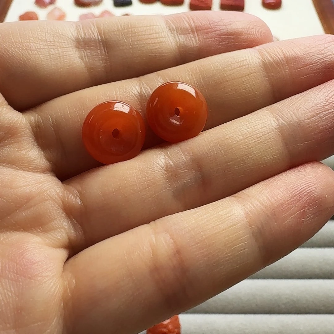 ℳ***ℯ南红玛瑙配饰未镶嵌