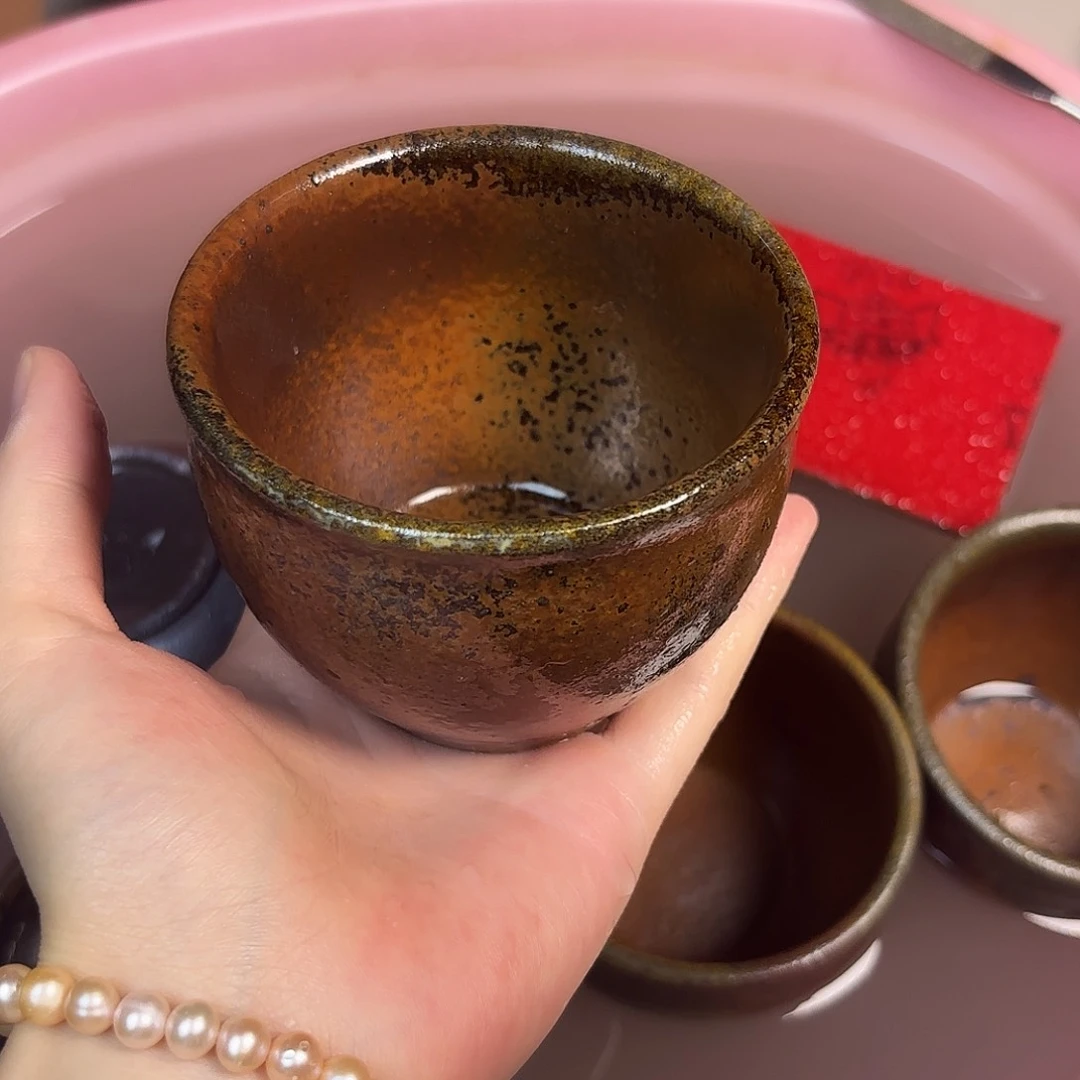 安***！茶壶紫砂柴烧紫砂段泥杯