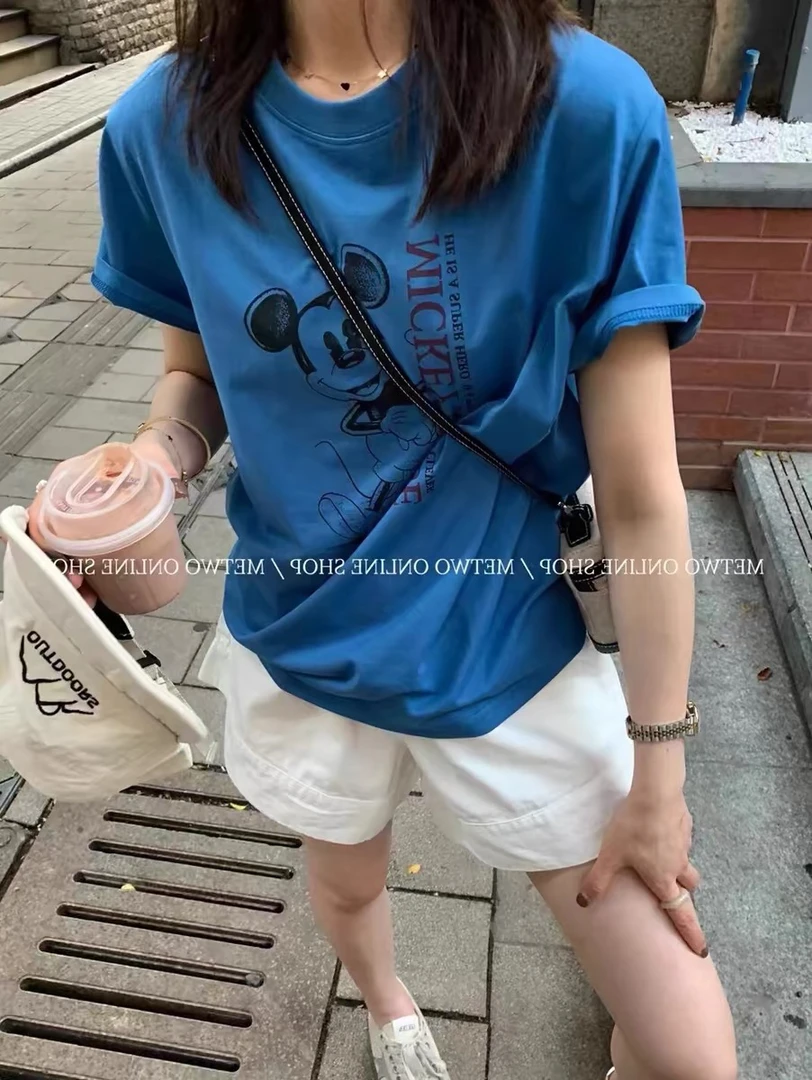 灰灰呀！8953 基础好搭配！韩系复古设计感松紧腰宽松百搭高腰短裤