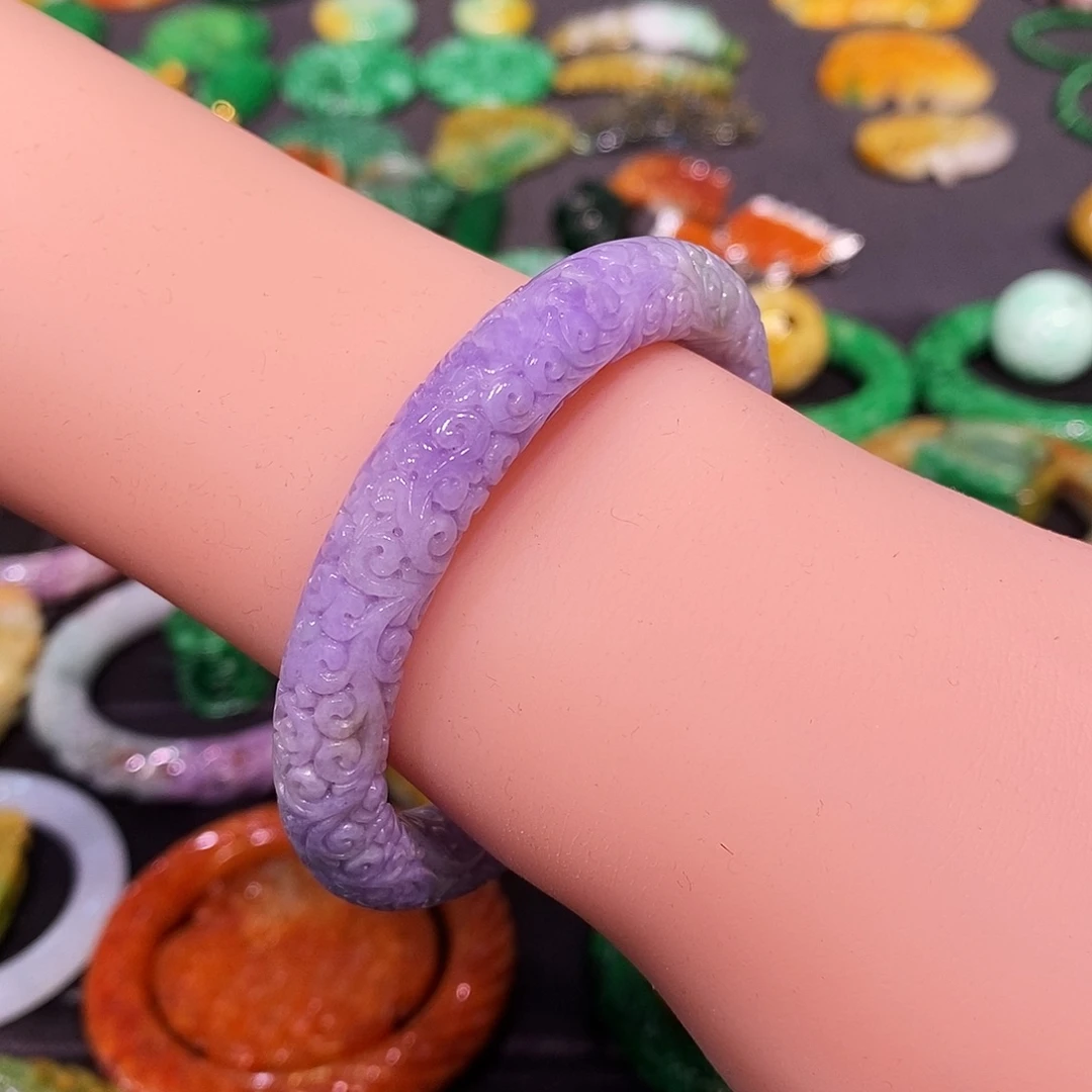 翡翠未镶嵌手镯翡翠