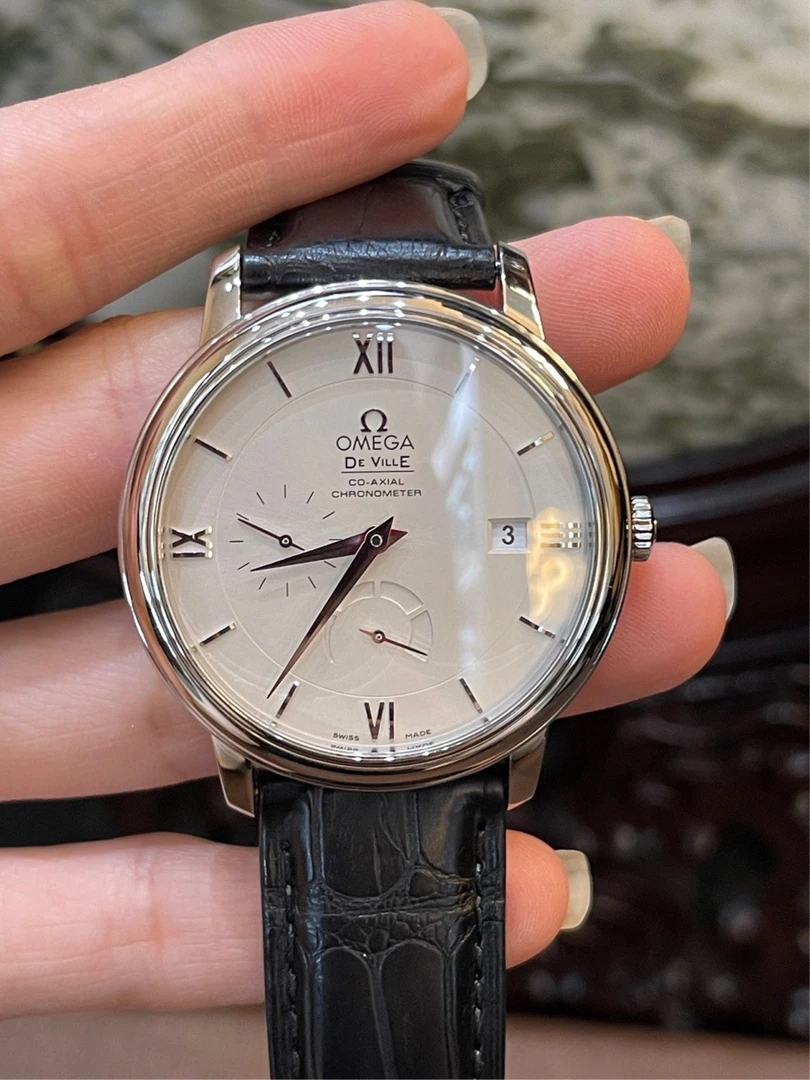 95新 Omega/欧米茄 碟飞自动424.13.40.21.02.001，大表径40