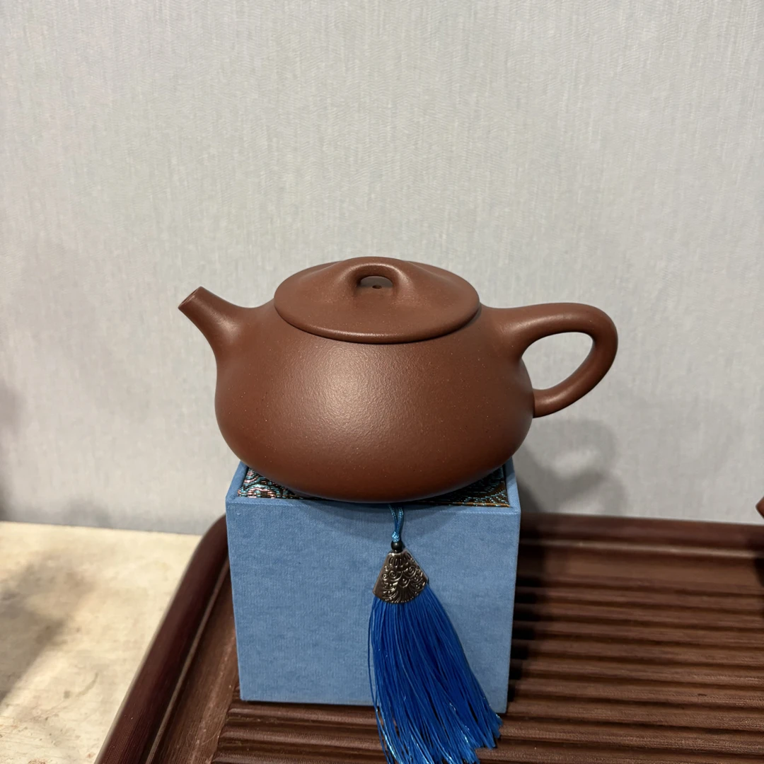 宜兴紫砂壶原矿底槽清满瓢320cc