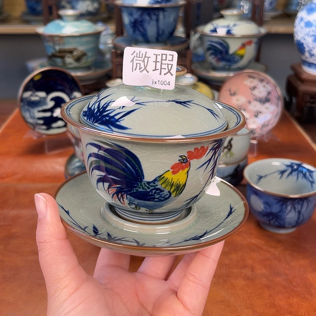 杯盖碗景德镇陶瓷