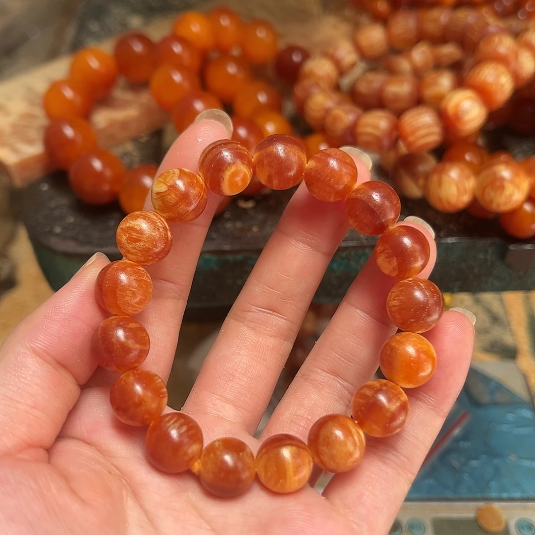 松木（琥珀木）手串/手链1.2单圈