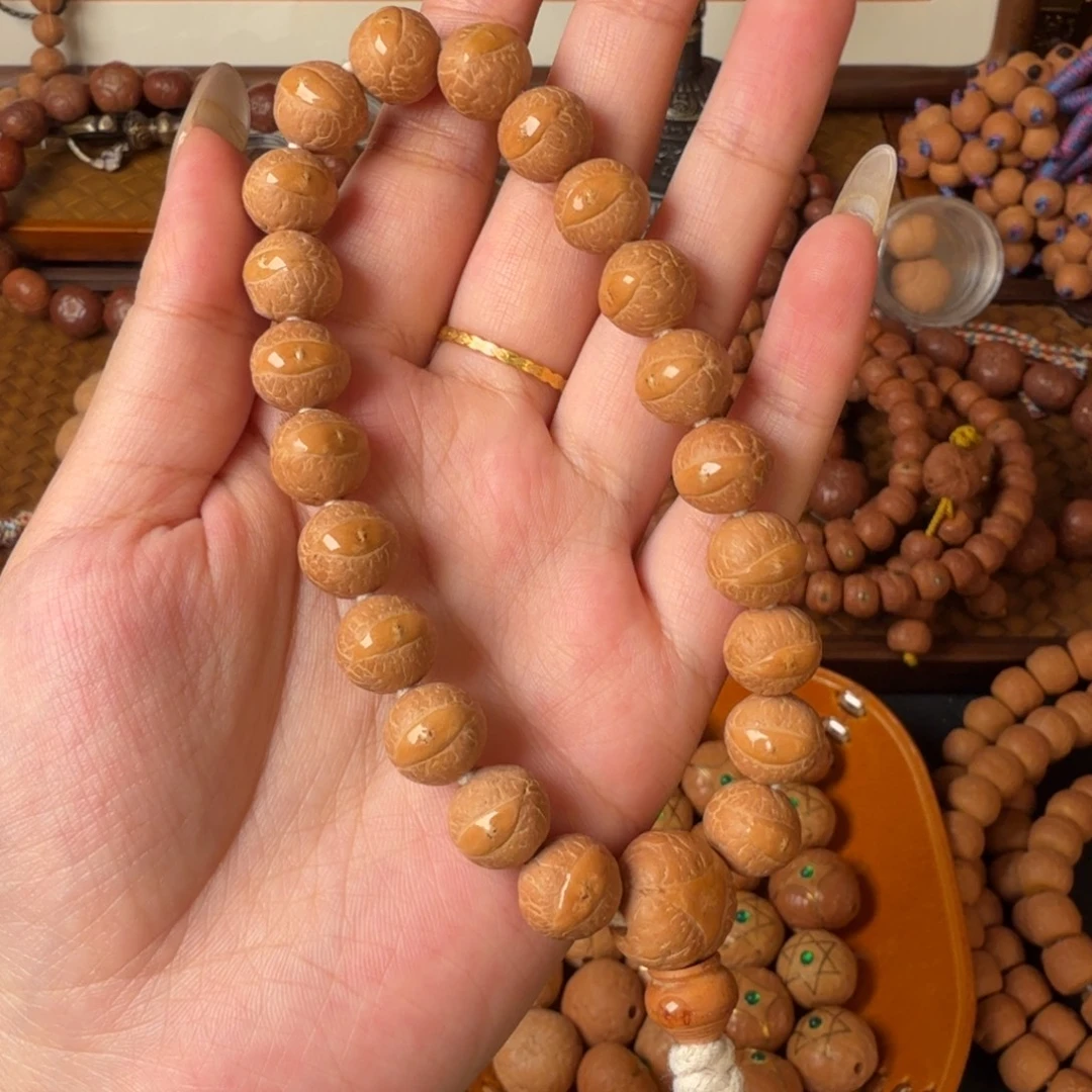 把件凤眼菩提12mm 封眼