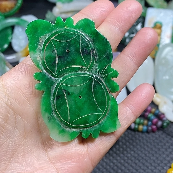 吊坠紫金钵盂菩提