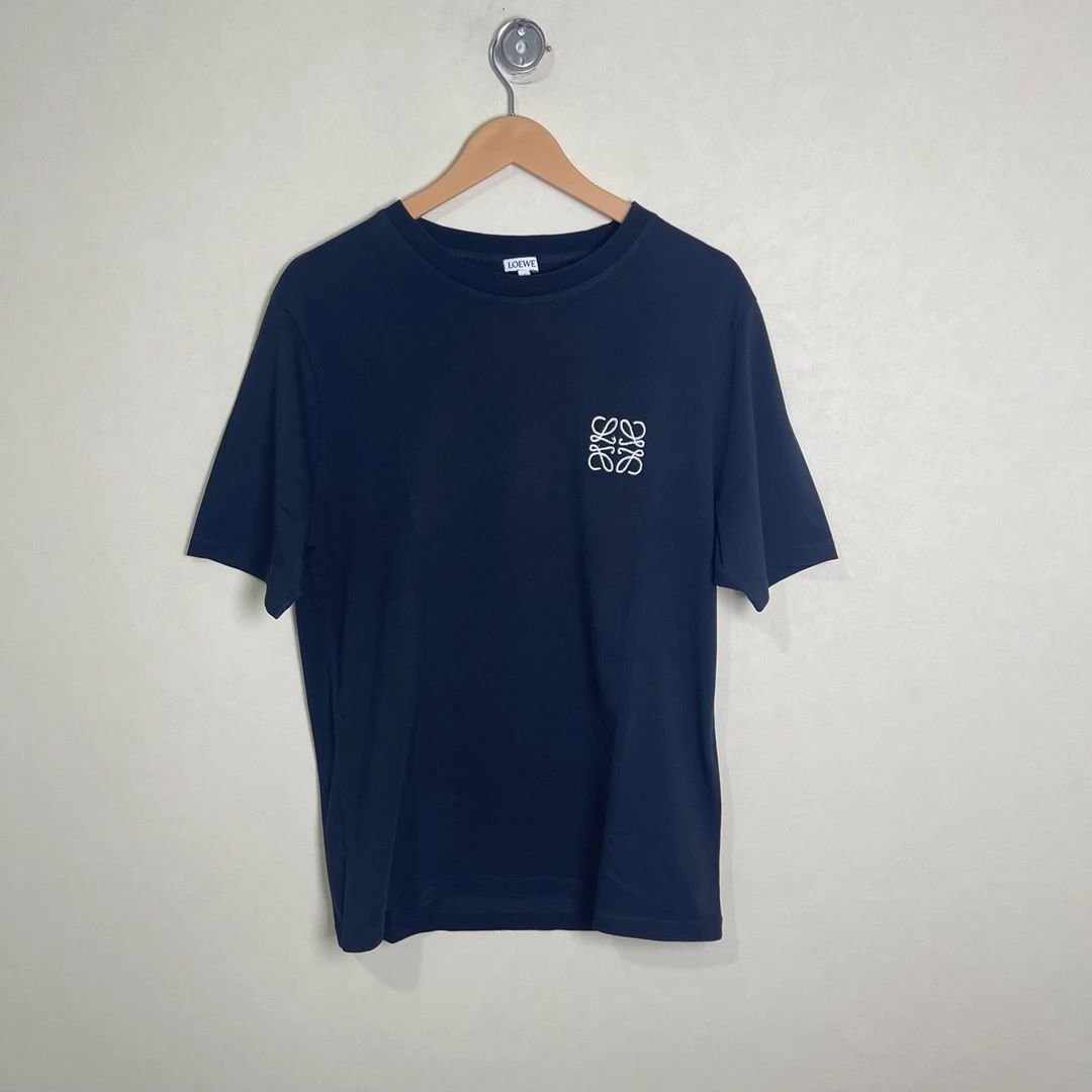 99新 LOEWE/罗意威 99新 LOEWE罗意威刺绣LOGO短袖 M码