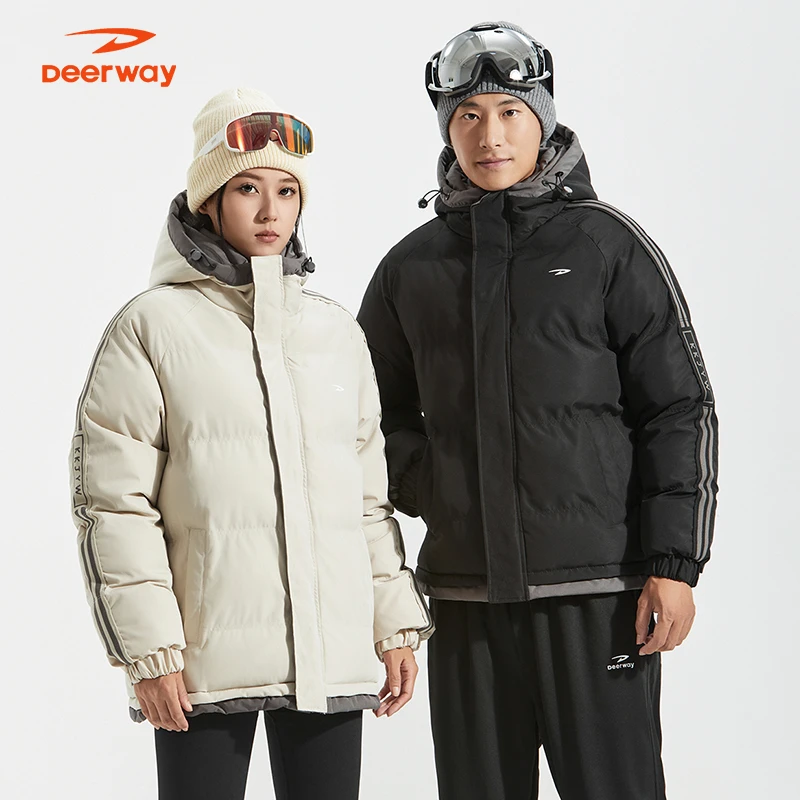 德尔惠冬季新款户外加厚保暖棉衣外套棉袄防寒棉服潮5430724A10