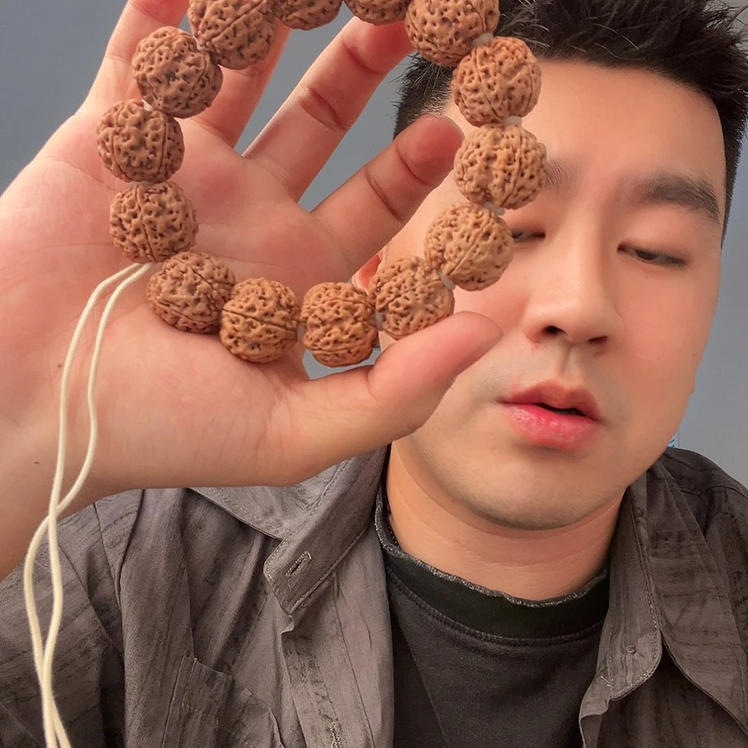 吊坠金刚菩提22古龙双龙梅花