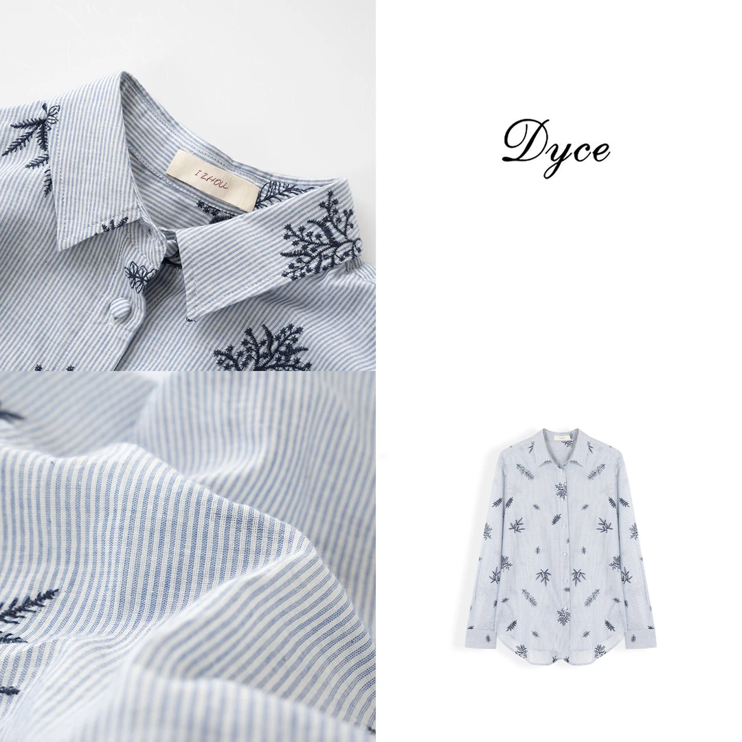 DYCE倩影【森林细雨】时尚百搭休闲春季衬衫