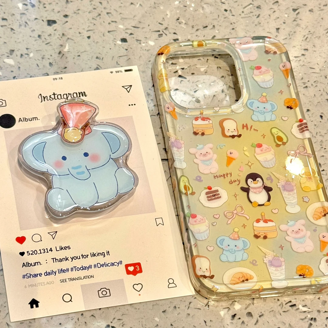 壳望千层小猪适用苹果华为vivo小米oppo女iphone15/16/14手机