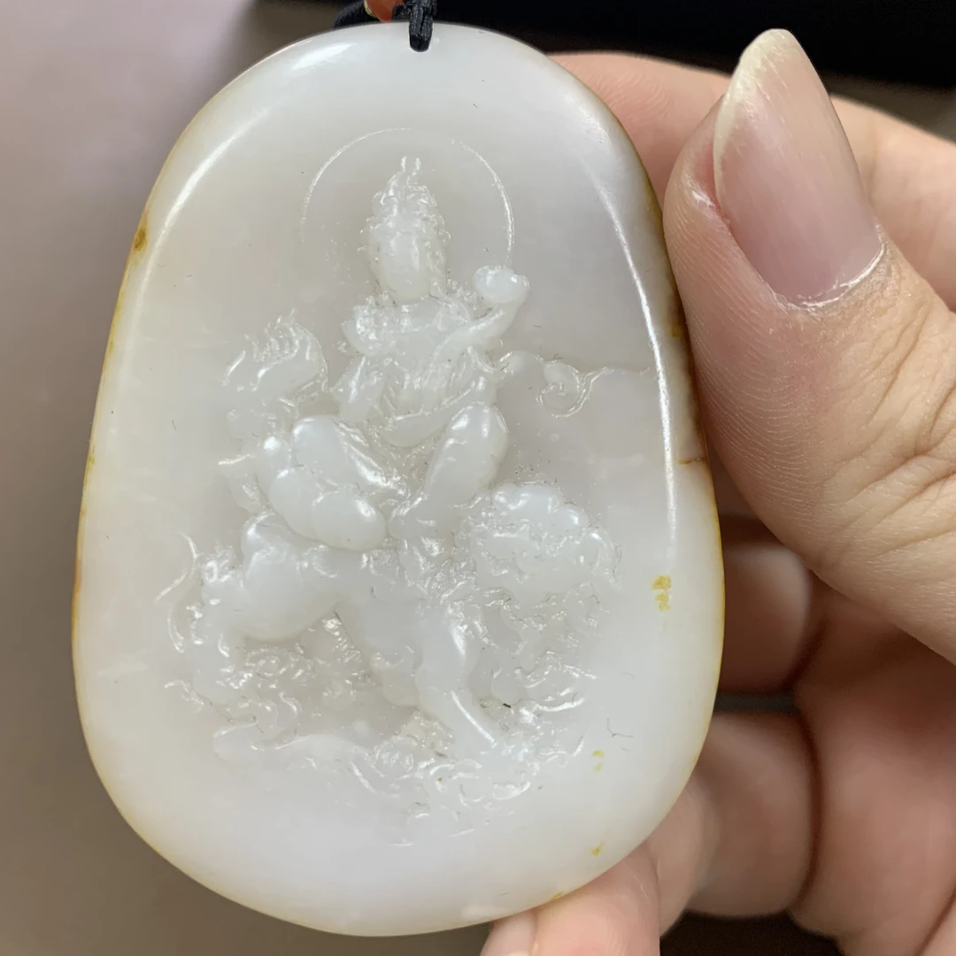 和田玉颈饰未镶嵌2.24 Y